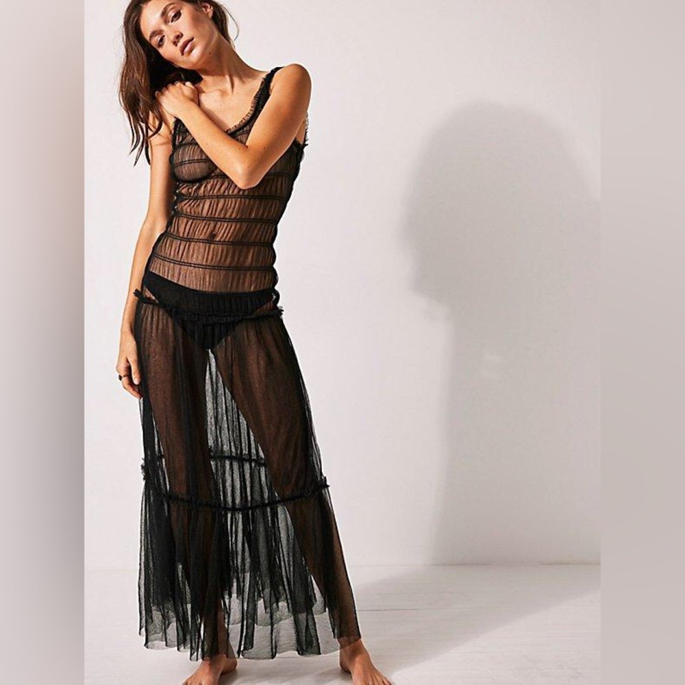 NWOT Free People Intimately Smock About It Slip